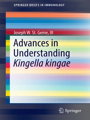 cover image of Advances in Understanding Kingella kingae